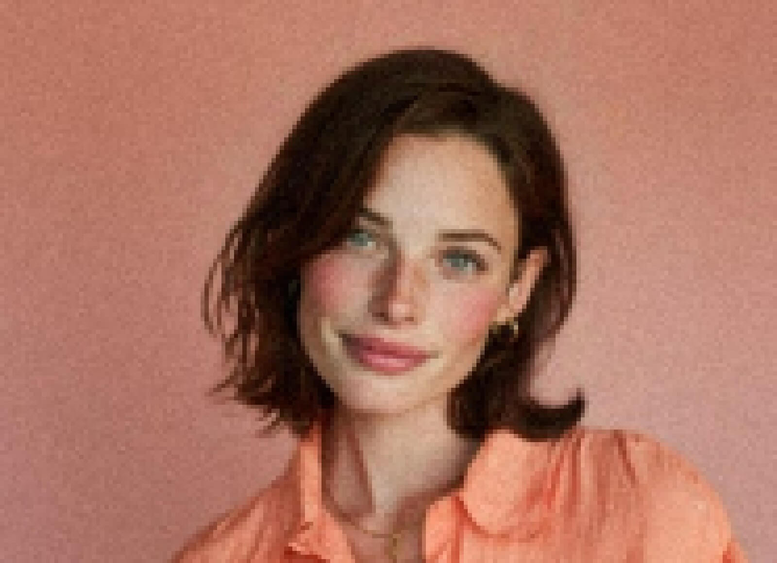 Blurry low quality portrait photo