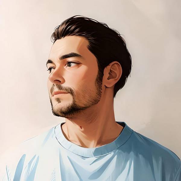 male ai avatar in the anime style