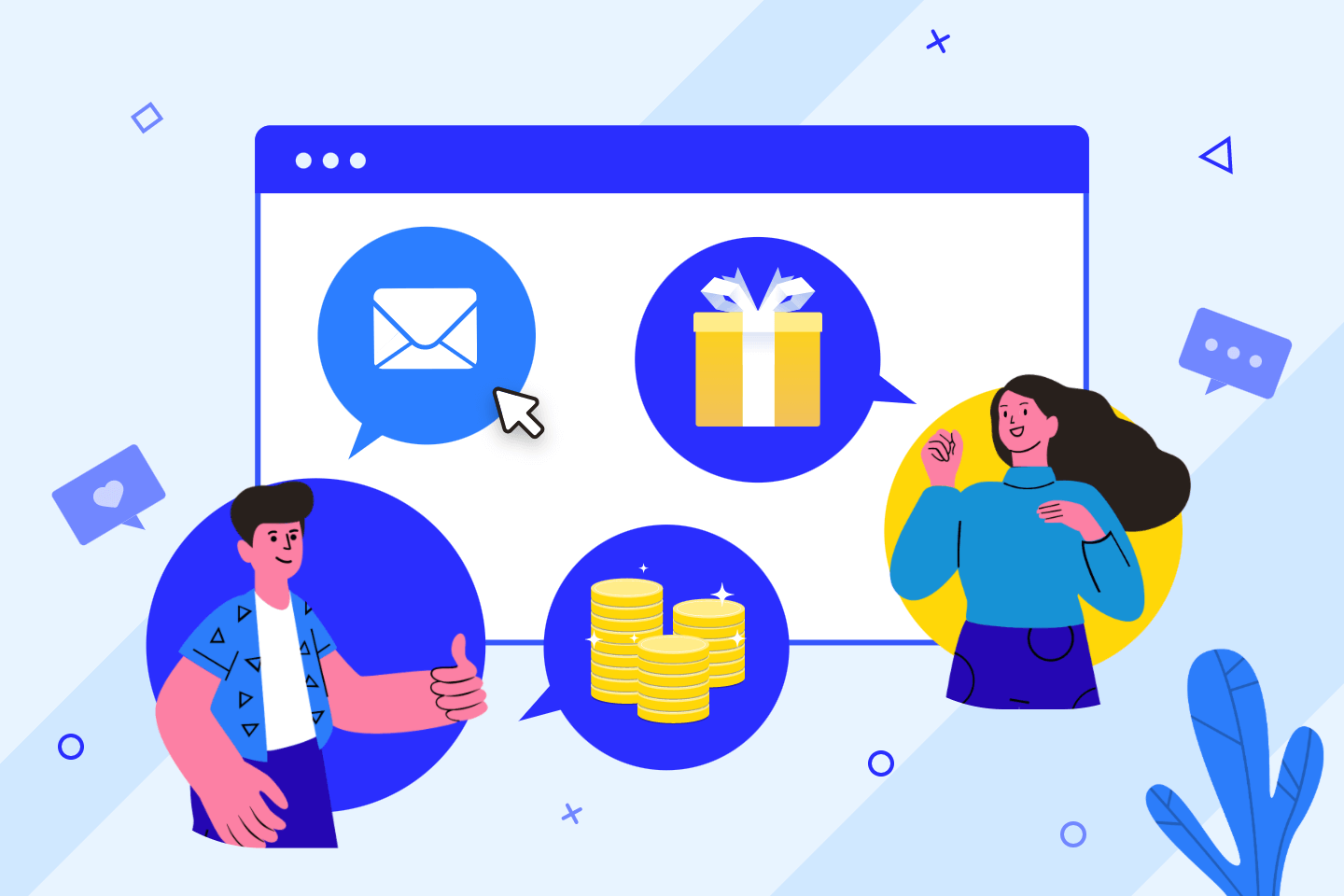 Affiliate illustration