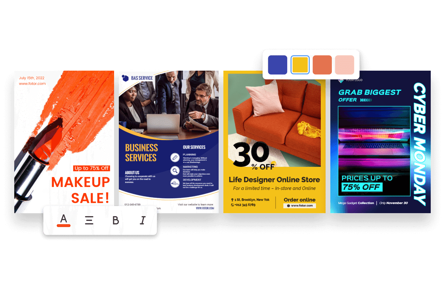 ポスターメーカーバナー